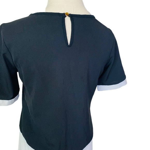 Zara Collection Color-block Tunic Top Large 3406 - Picture 4 of 9